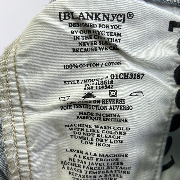 BLANK NYC NWT WOMEN’S STEAL THE SHOW JEAN SZ 29 - Picture 11 of 12